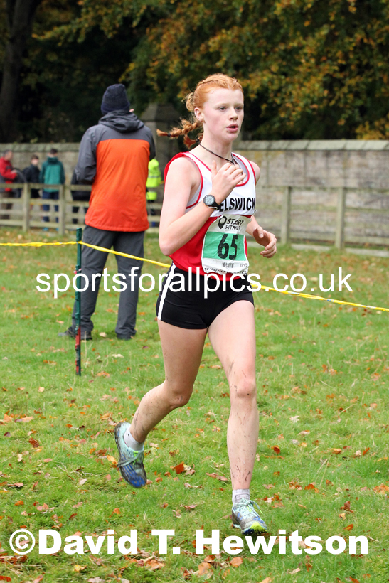 Girls under-15s 2021 NEHL Lambton Castle near Chester le Street, County Durham. Photo: David T. Hewitson/Sports for All Pics